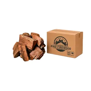 Mesquite Wood Chunks for Grilling, Smoking, and Outdoor Barbecues 8lb.