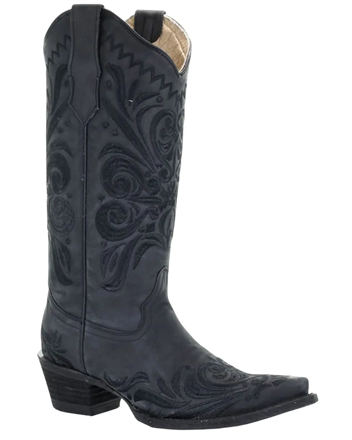 Circle G Women's Women'S Filigree Western Boot Snip Toe - L5433