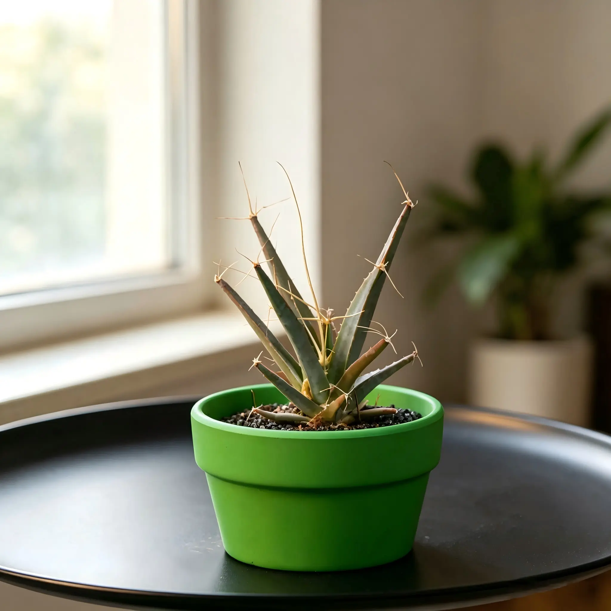 Leuchtenbergia Principis - Unique Agave-Like Bare-Root Cactus, Indoor Collectible Houseplant for Home Garden Supplies