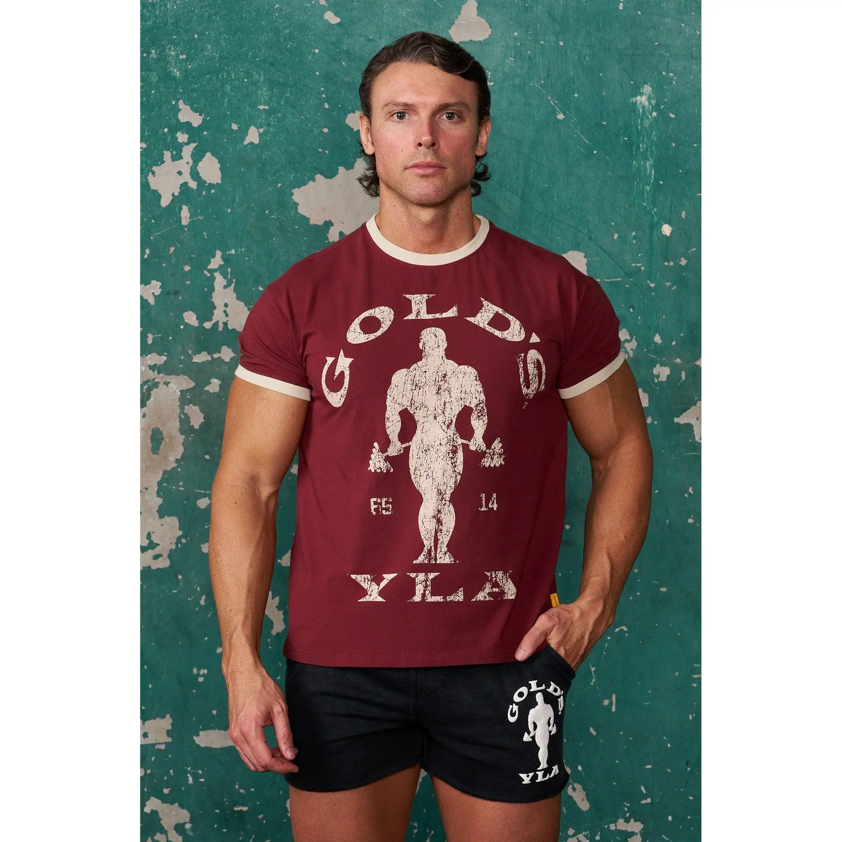 4009 - Golds Gym Ringer Tees 4009 - Golds Gym Ringer Tees