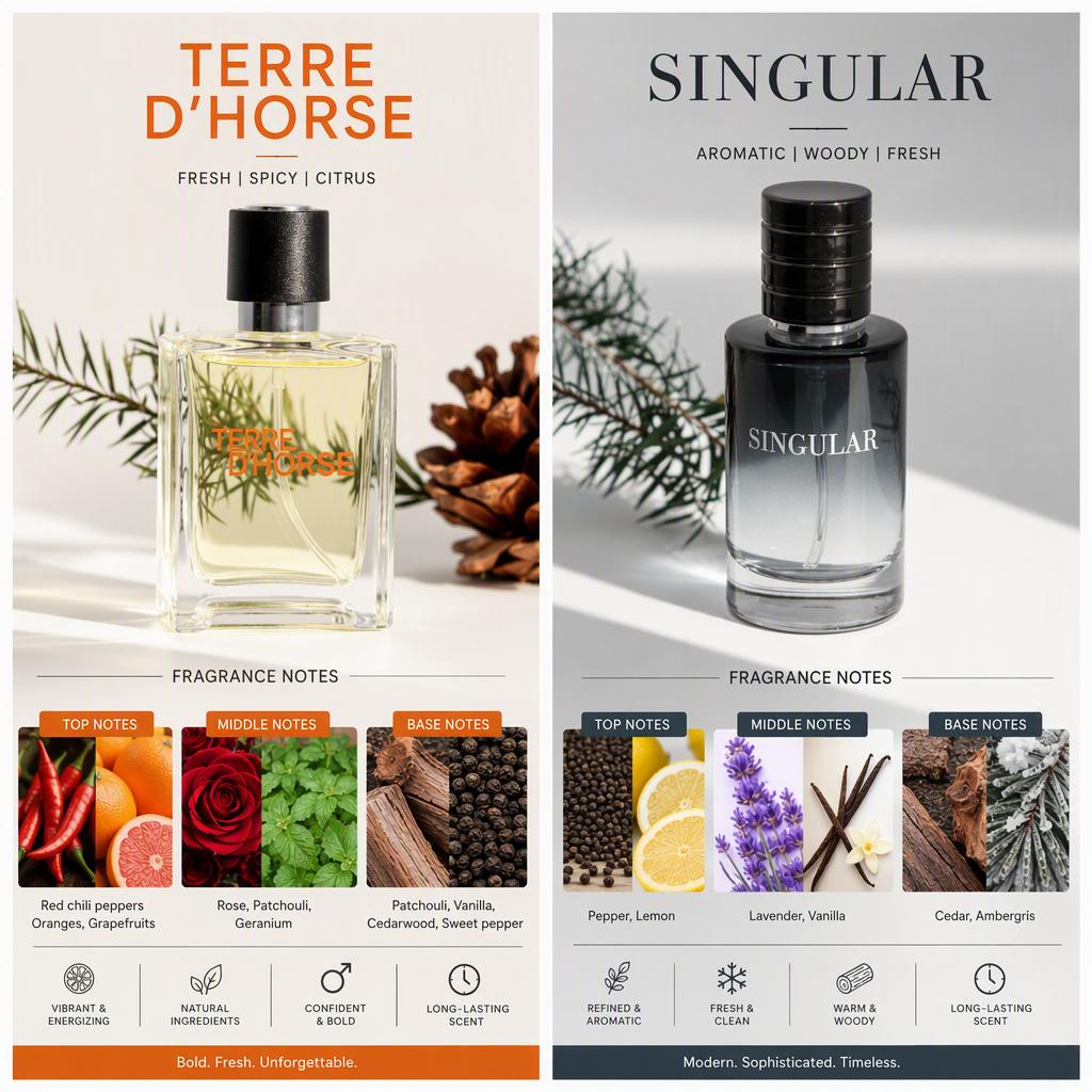 Men's Perfume Gift Set 4x30ml(1.0fl.oz), perfume para hombres, Long Lasting Eau de Toilette, Vanilla Perfumes, Citrus Woody & Ocean Notes, Pheromone Mini Cologne, Lightweight Night Scent for Date, Holiday Gift for Him, Fresh Elegant Fragrance Variety Pack