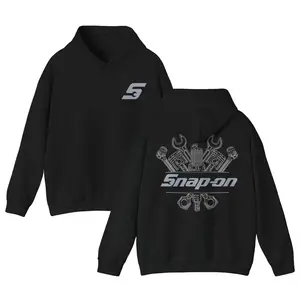Snap On Graphic Unisex 2 Sided Hoodie, Winter Hoodie Featuring Automotive Repair Theme, Unisex Long Sleeve