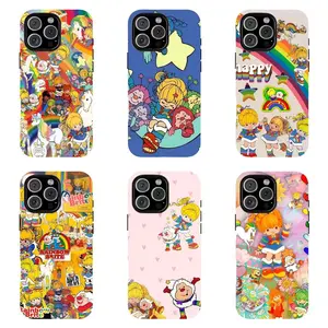 Rainbow Brite Retro Cartoon Phone Case Collectionfor iPhone 17/16/15/14/13/12/11 Pro Max/Plusand Samsung Galaxy S23-25, shock-absorbing, anti-drop protective case, lightweight, new fashion trend design