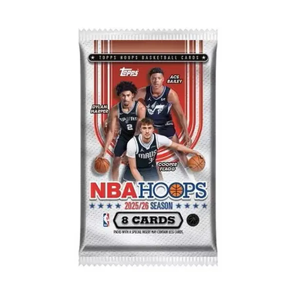 2025-26 Topps NBA Hoops Single PACK!!!
