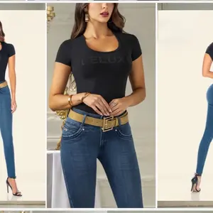 Deluxe Jeans for Men, High-Waisted, Straight-Leg, Durable Denim Pants with 5 Pockets