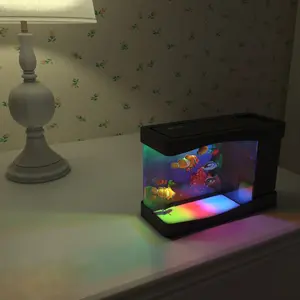 Mini Artificial Aquarium for Stress Relief