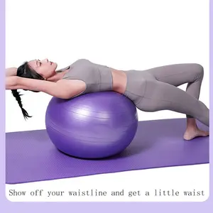 Trendy Yoga Ball Pilates Ball Fitness Ball Exercise Ball PVC Thickened Dragonball Sensory Integration Balance Ball for Training Home Workout
