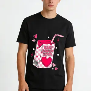 Baby Daddy Tears Love Heart Dad Is My Valentine Tees