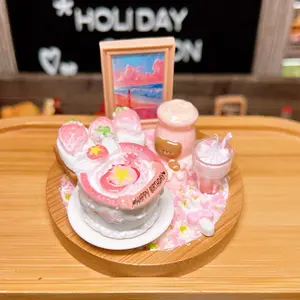 Handmade Miniature Food Display Magnet for Home Decor - Perfect for Kitchen and Party Supplies