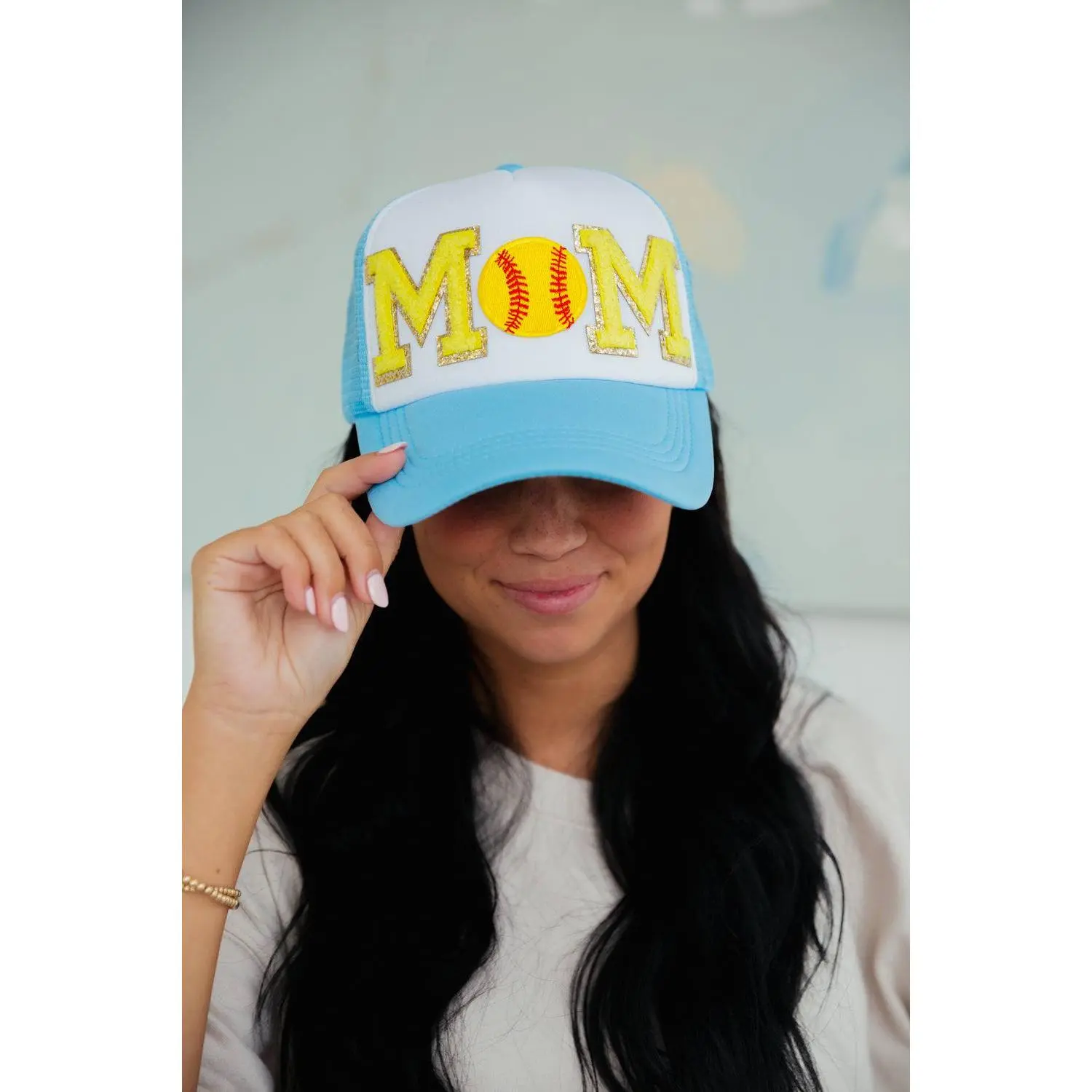 BIGGEST FAN SOFTBALL PATCH HAT