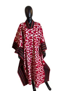 Ankara and Asoke butterfly Bubu dress