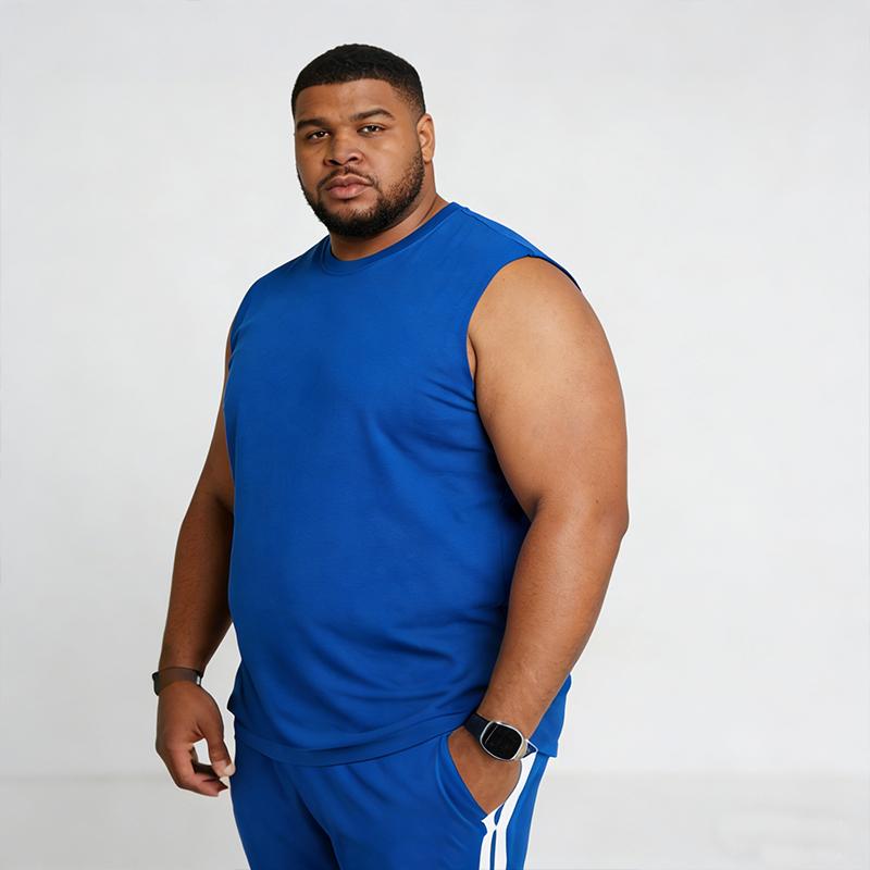3-Pack Big and Tall Men's  fitness sleeveless shirt Sports vest Top Tshirt