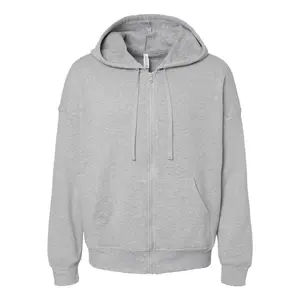 BELLA + CANVAS Unisex Sponge Fleece DTM Full-Zip Hoodie