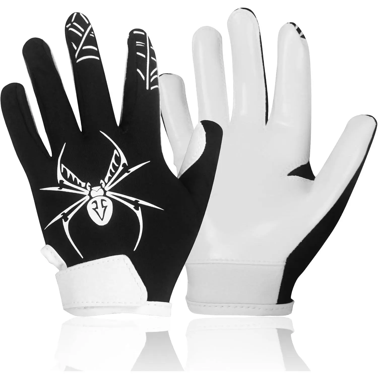 Youth Football Gloves   Grip Receiver Gloves for  Youth Football Gloves for Improved Ball Control - Enhance The  Experience
