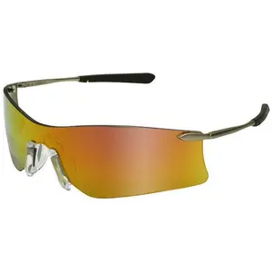 MCR Safety Rubicon T4 Safety Glasses with Fire Mirror Lens MCR Safety Rubicon T4 Safety Glasses with Fire Mirror Lens