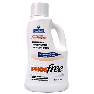Natural Chemistry Phosphate-Free Swimming Pool Cleaner - 2L Algae Control Solution for Family-Safe Pool & Hot Tub Maintenance