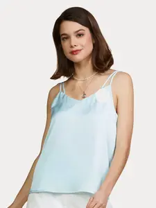 Cami Dove Grey Double Strap Cami - Versatile Design for Everyday Wear