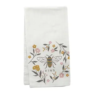Karma Flora Tea Towel
