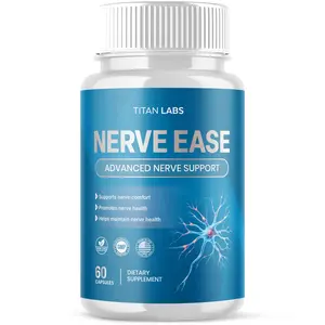 (1 Pack) Nerve Ease Nootropic Nerve Support Max Supplement NerveEase 60 Capsules