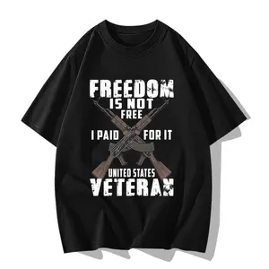 Freedom Is Not Free US Veteran Graphic T-Shirt
