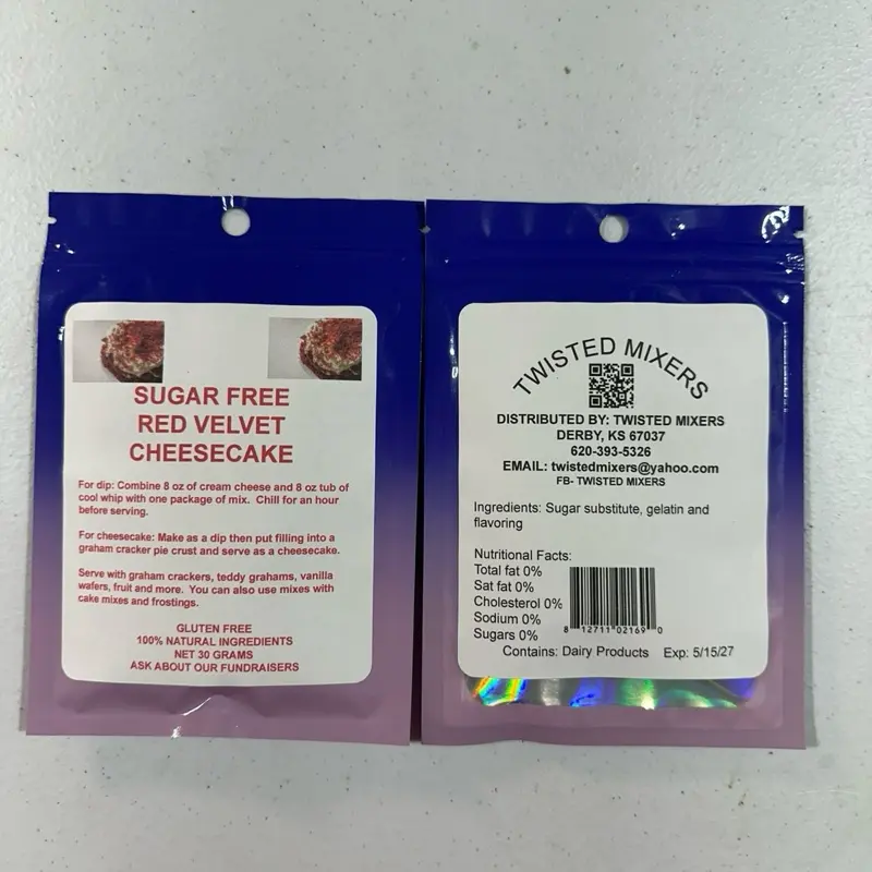 Sugar free red velvet cheesecake mix