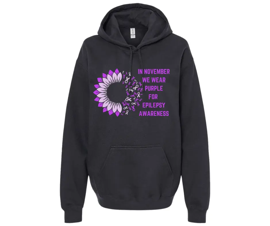Epilepsy Awareness Apparel - Sweatshirt, Men, Women, Epilepsy