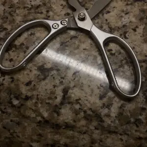 Stainless Steel Chicken Bone Cutter, Multipurpose Professional Kitchen Scissors with Aluminum Alloy Handle, Heavy-Duty Kitchen Shears for Cutting Chicken Bones