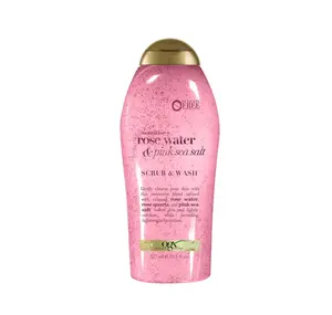 Sensitive+ Rose Water & Pink Sea Salt Body Scrub, 19.5 fl. oz