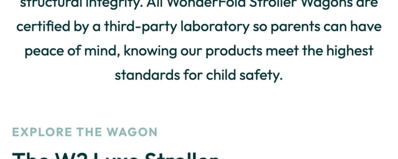 W2 Luxe Double Stroller Wagon (2 Seater) - FINAL SALE