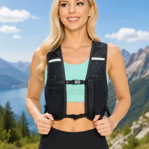 Unisex Lightweight Activewear Sports Vest Hydropack - Multifunctional, Portable Storage Hydration Backpack for Trail Running, Hiking Outdoor Fitness Equipment