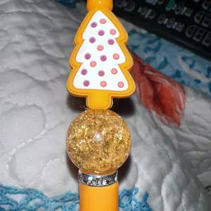 Christmas tree cookie pen
