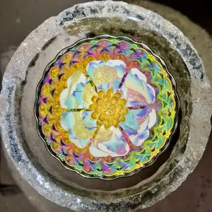 Handmade porcelain Jianzhan cup, teacup, drinking cup,kiln masterpiece LIN XING 33