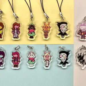 DELTARUNE Keychain - Double Sided, 1 in., 5 Variations