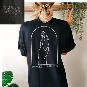 Austin Giorgio "Dangerous Hands" Vintage Black Shirt