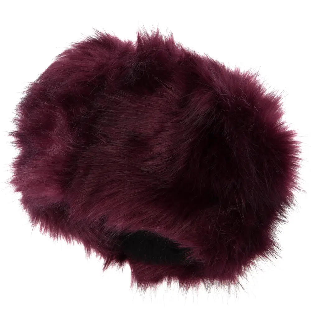 Women's Polyester Faux Fur Quilted Lining Bucket Hat