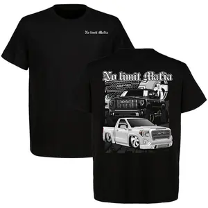 GMC Truck Lovers T-Shirt Short Sleeve Premium Cotton Tee for Truck Fans All Seasons Car Enthusiast Made in USA