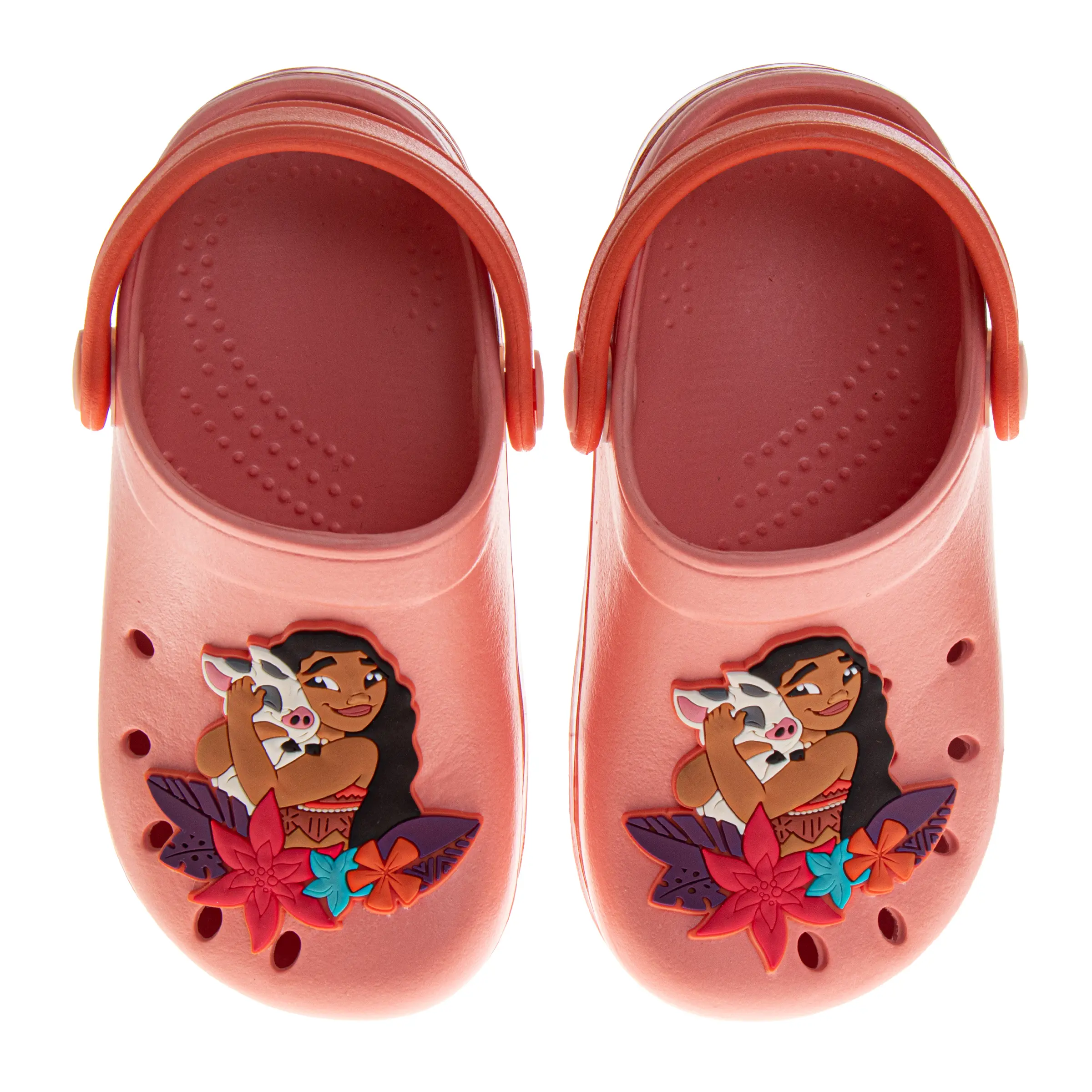 Moana Girls Slip-On Clogs with Back Strap (Toddler) Moana Girls Slip-On Clogs with Back Strap (Toddler)