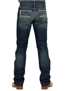 Cinch Men's Ian Dark Wash Slim Bootcut Rigid Denim Jeans - Mb69936001 Cinch Men's Ian Dark Wash Slim Bootcut Rigid Denim Jeans - Mb69936001