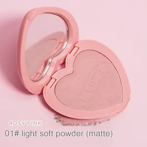 Love Blush - Natural Illuminating Highlighter for Glowing Skin Makeup Soft Velvet Blush Matte Long Lasting Blush