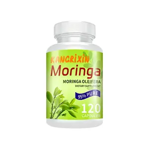 KANGRIXIN Moringa Capsules  –  Moringa Powder High Potency Leaf Extract Green Superfood Rich in Antioxidant, for Energy & Immune Support, 120 Capsules