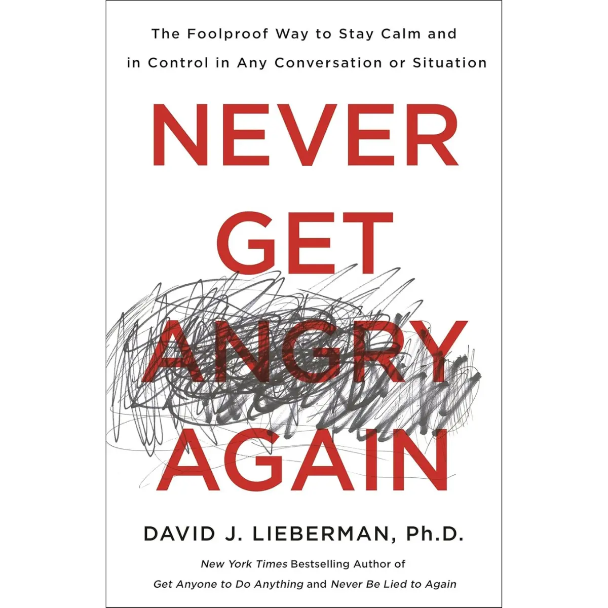 Never Get Angry Again | Foolproof Guide to Stay Calm, Control Emotions, Conflict Management & Stress-Free Communication Book - Paperback
