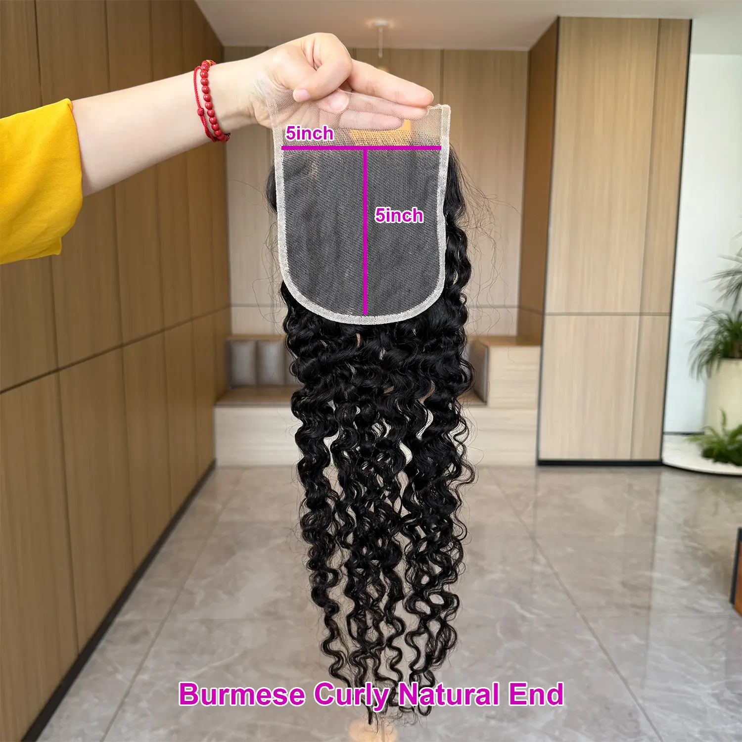 Burmese Curly Natural End