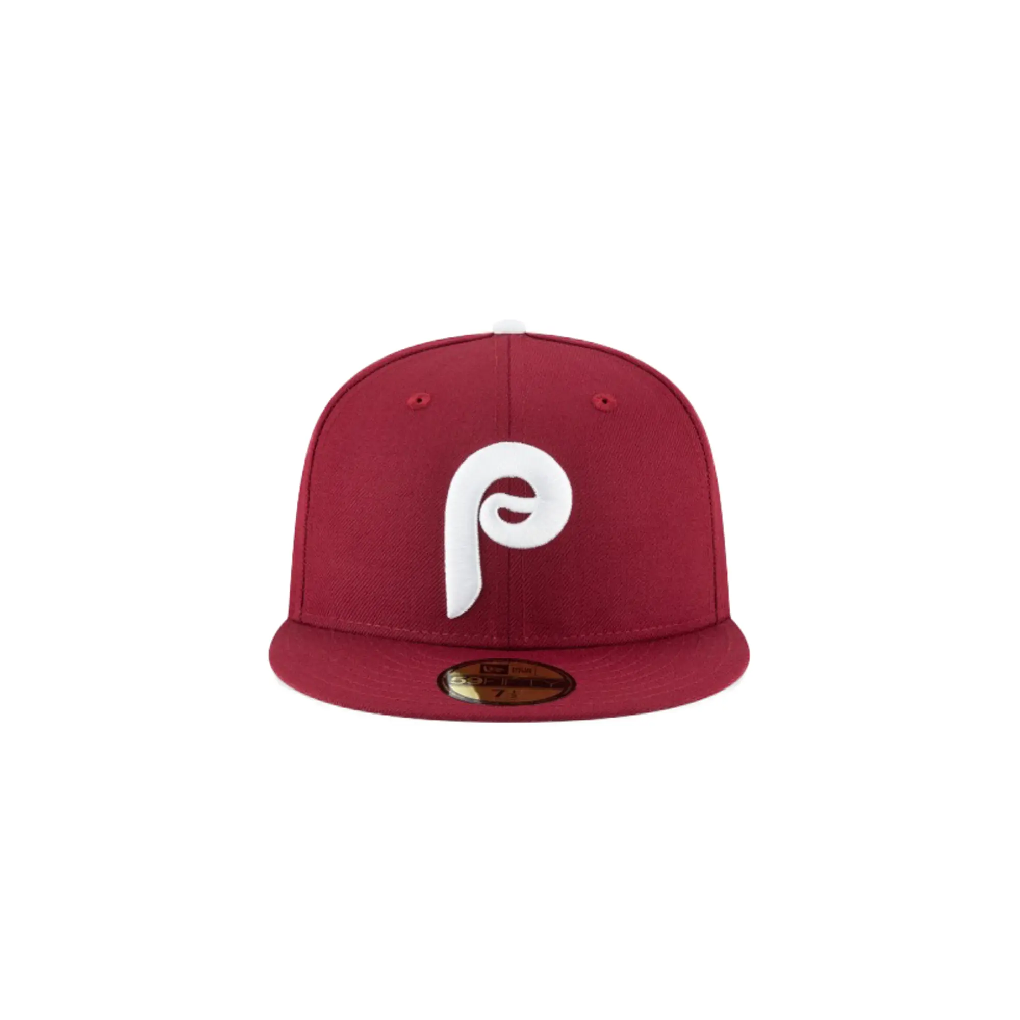 59Fifty MLB Philadelphia Phillies 1970 Cooperstown Fitted Hat "Burgundy" 11590961
