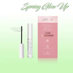 VEYESBEAUTY Lash Remover for Cluster Eyelash Extensions Clear Remover for Self-application Individual Lashes at Home Makeup