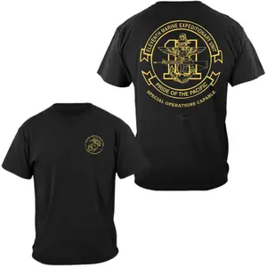 2 Sides Eleventh Marine Expeditionary Unit T-Shirt for Men & Women – Special Operations Capable Graphic Tee, USMC Pride of the Pacific Shirt