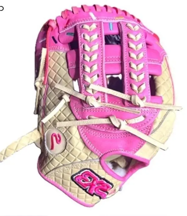 SX3 Pro Series 12 Inch Pink Ice Cream Baseball Glove – US Kip Leather – LHT