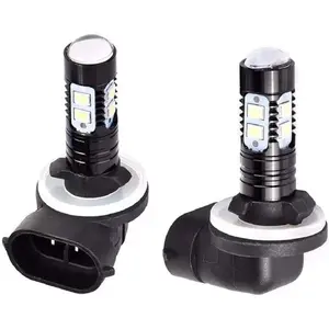 50W Super Bright 881, 889, 862, 886, 894, 896, 898 10 LED Fog Light Bulbs 881 Daytime Running Lights, 6500K Cool White Light 2-Pack