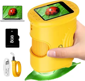 1000X Handheld Digital Microscope with 2" IPS Screen | 4K Kids Educational Microscope 1000X Handheld Digital Microscope with 2" IPS Screen | 4K Kids Educational Microscope