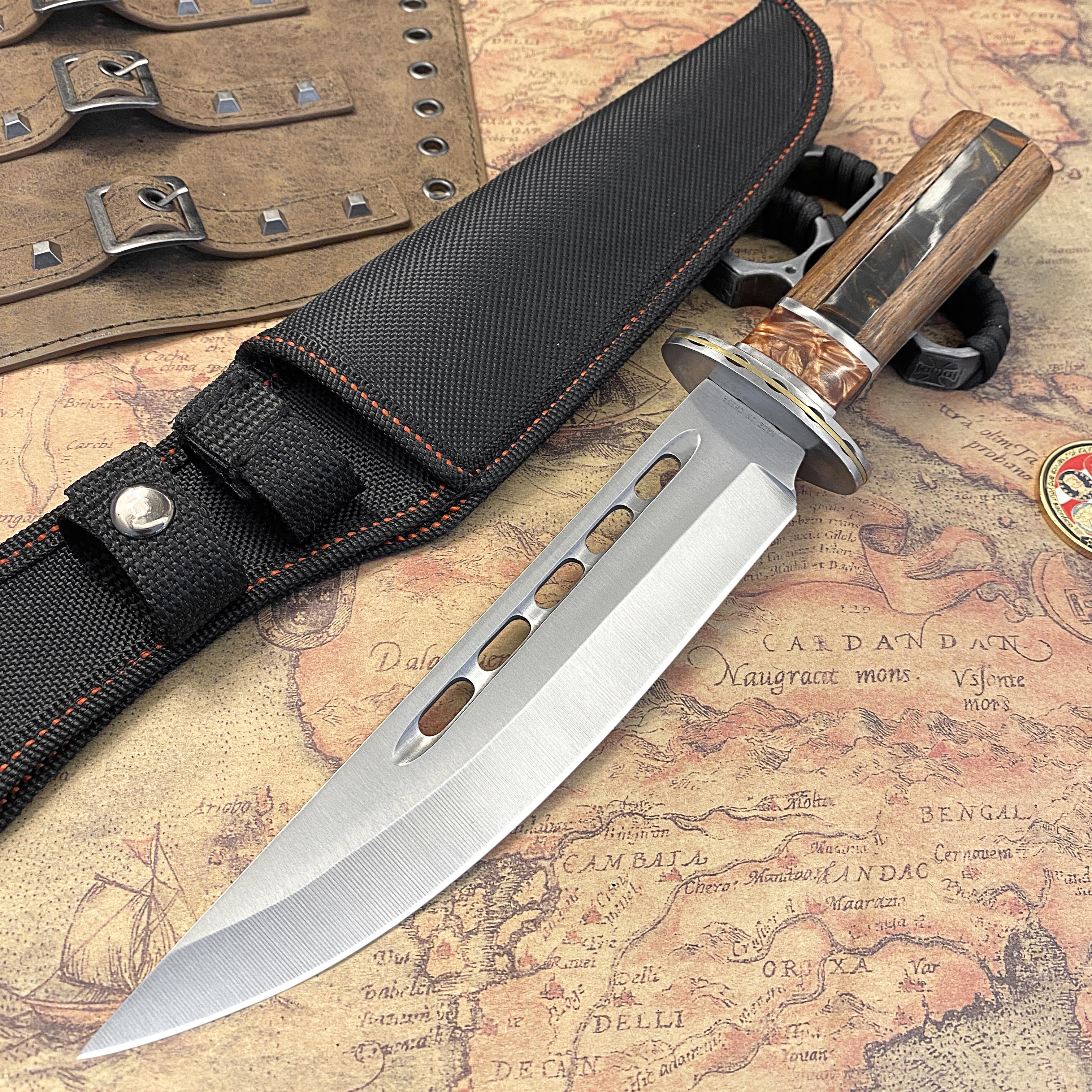 Outdoor Knife Recommendation,Lightweight fruit knife and chef's knife for household kitchen, suitable for outdoor travel, fishing, barbecue, etc