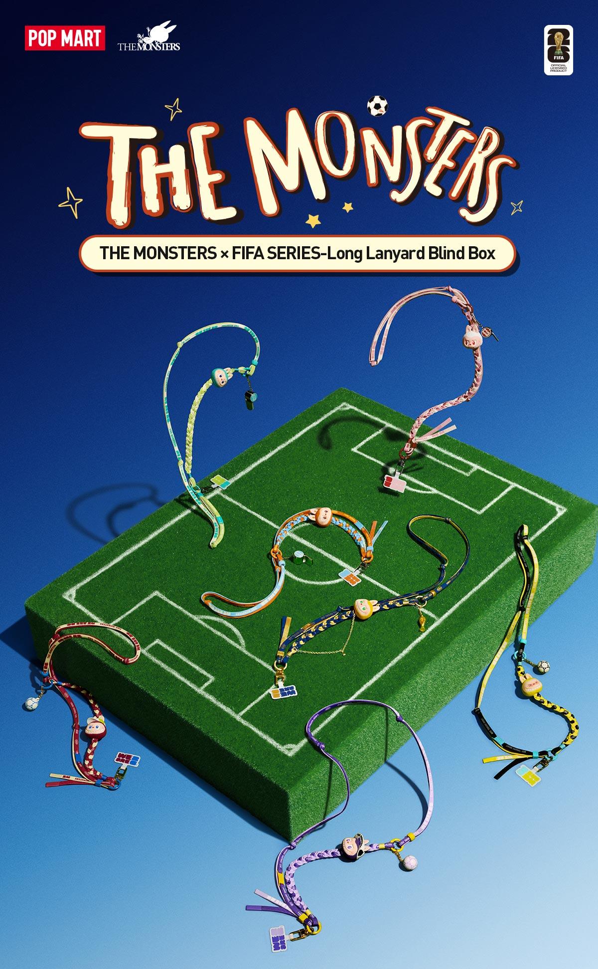 unboxing - POP MART THE MONSTERS × FIFA SERIES-Long Lanyard Blind Box,Labubu, World Cup 2026 Collectible Toys